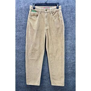 Empyre Tori Corduroy Pants Womens 4 Khaki Relaxed Straight Leg Skater Y2K Baggy
